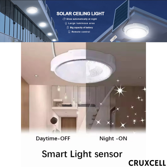 100W Lámpara solar para interiores y exteriores