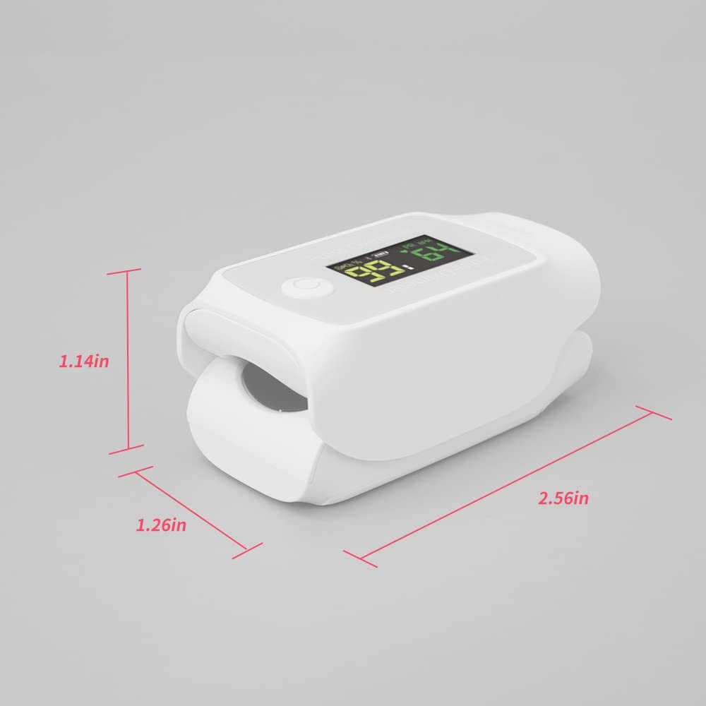 '-Livocare PO1 by iHealth - Oxímetro de pulso de dedo, monitor de satura...