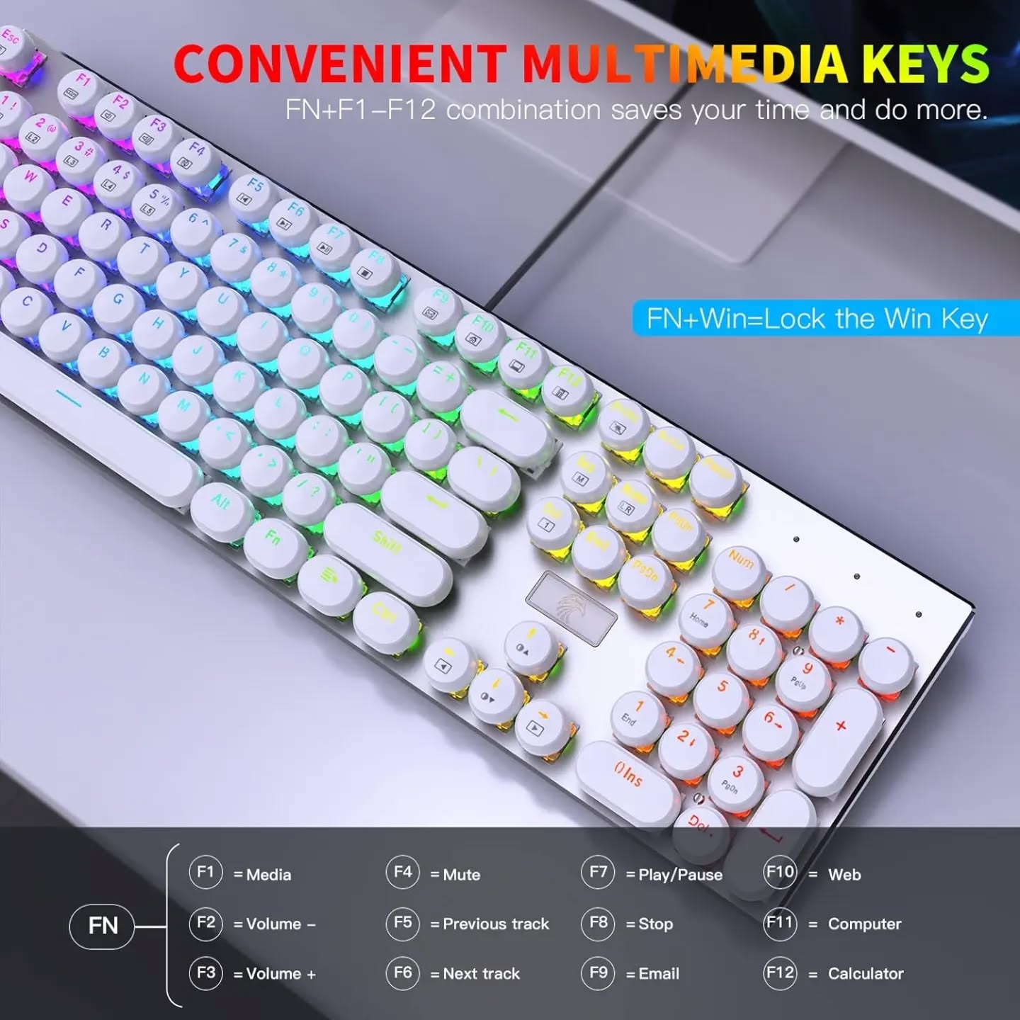 Teclado HUO JI z88 e-Element - Teclado mecánico RGB