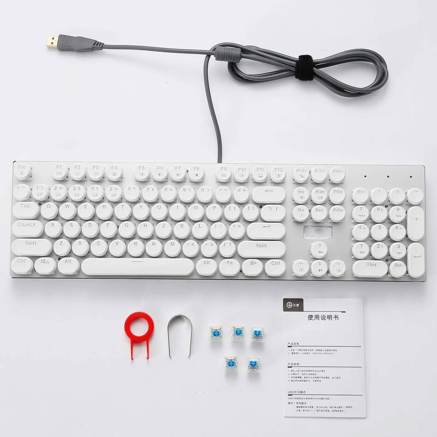 Teclado HUO JI z88 e-Element - Teclado mecánico RGB