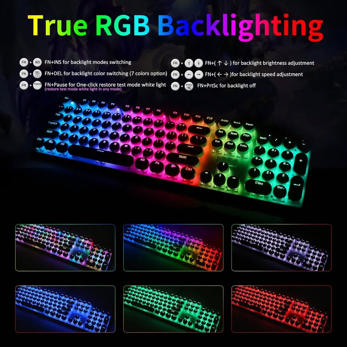 Teclado HUO JI z88 e-Element - Teclado mecánico RGB
