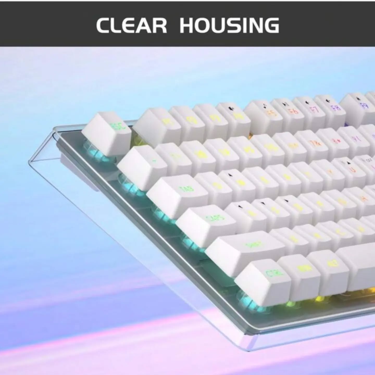 Teclado y mouse combo para juegos MageGee, teclado retroiluminado L...