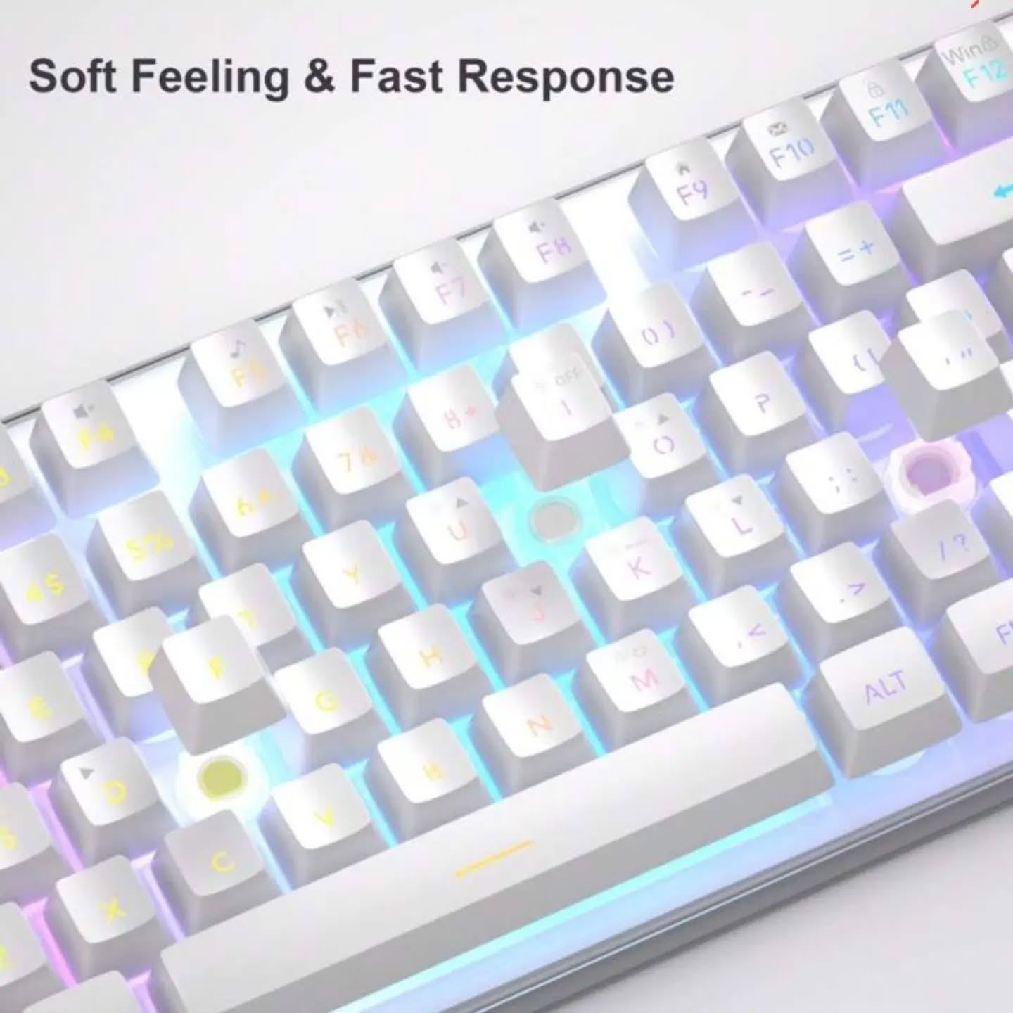 Teclado y mouse combo para juegos MageGee, teclado retroiluminado L...