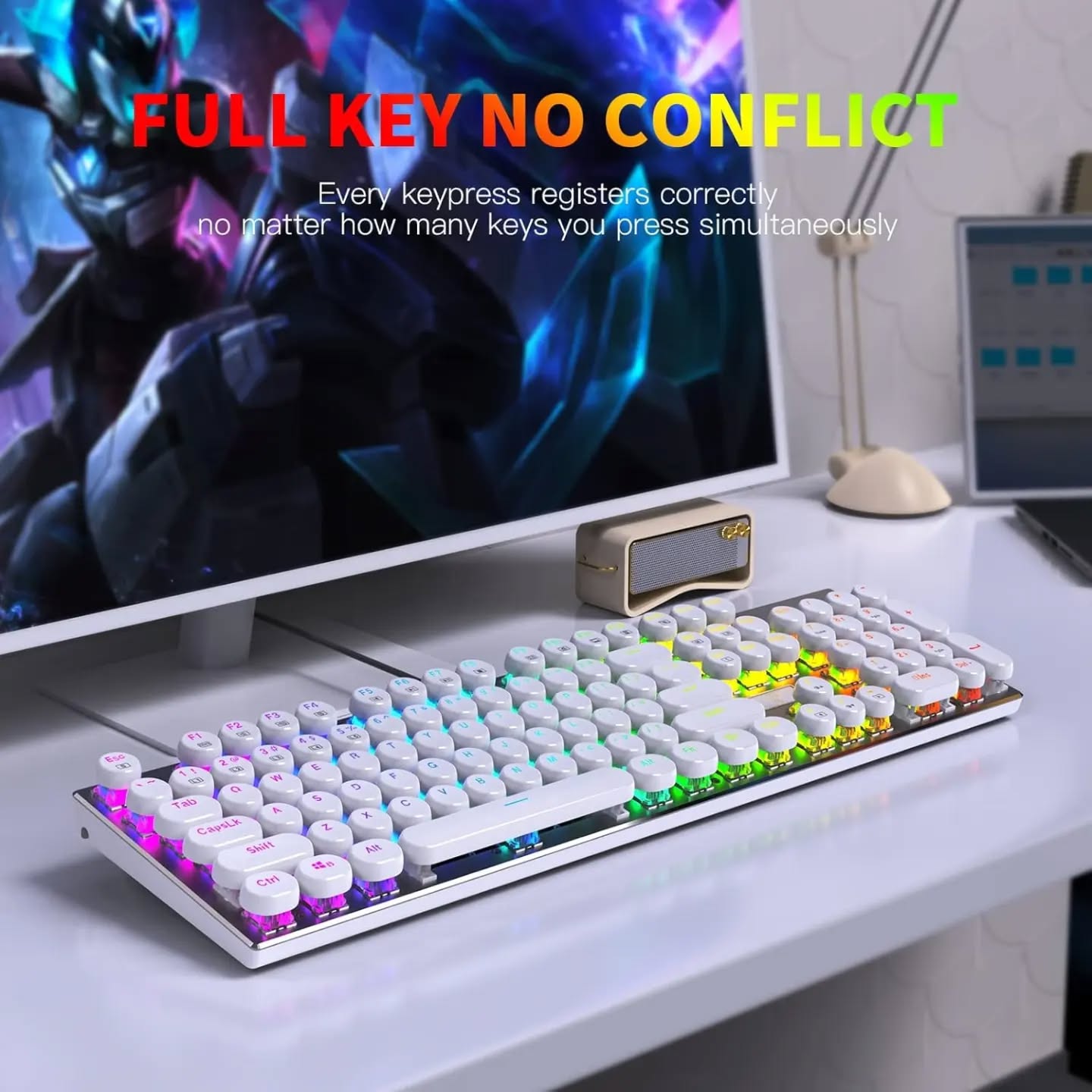 Teclado HUO JI z88 e-Element - Teclado mecánico RGB