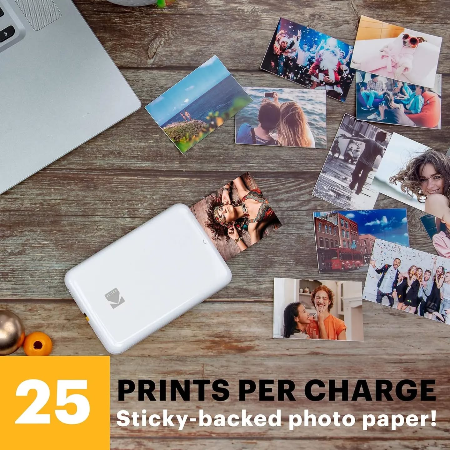 Zink Kodak Step Printer – Impresora inalámbrica de fotos de teléfono c...