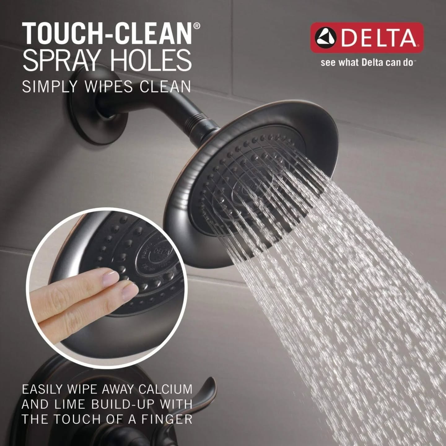 Delta Faucet BT14496-OB - Kit de ducha sin válvula