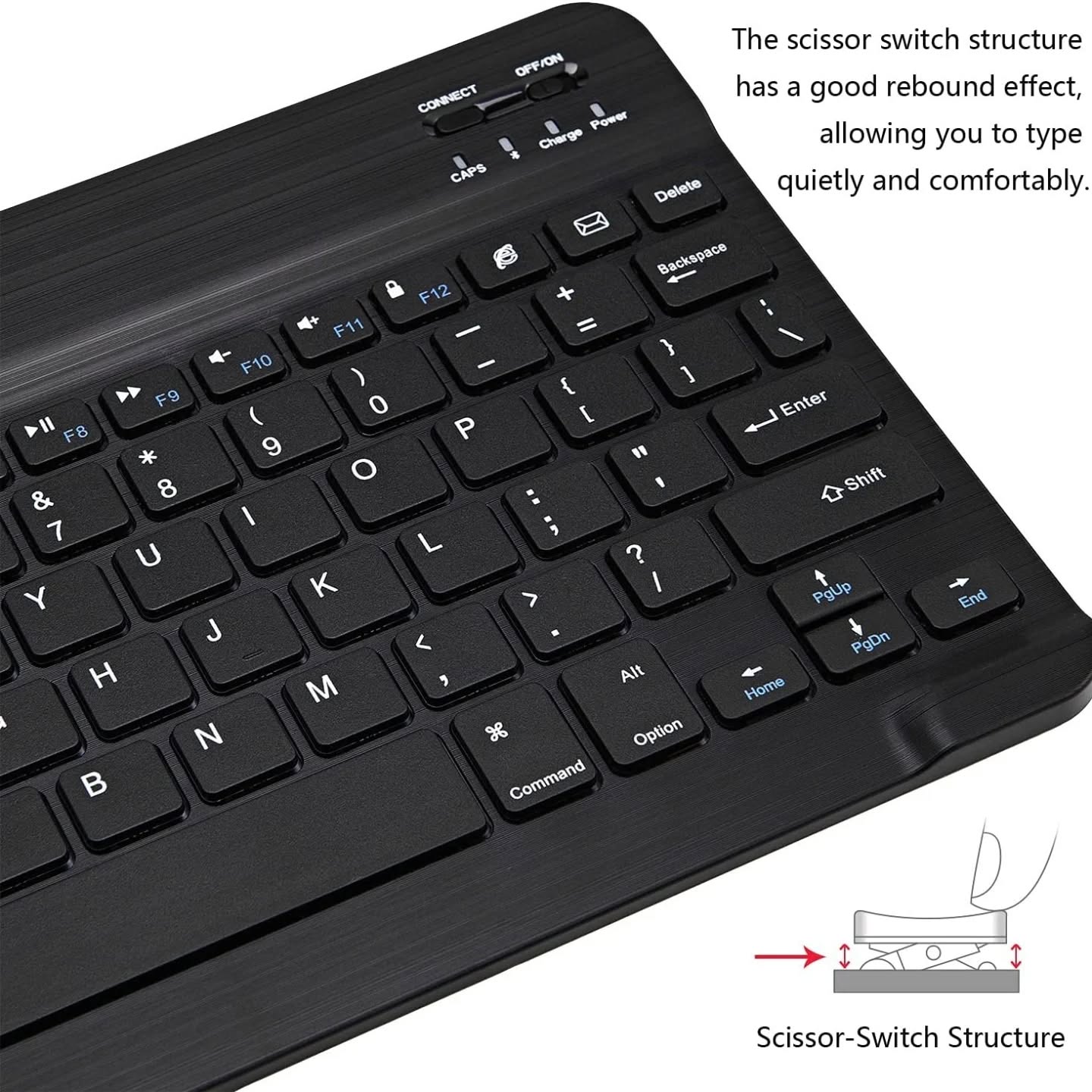 Teclado y mouse Bluetooth combo ultrafino recargable portátil inalá...
