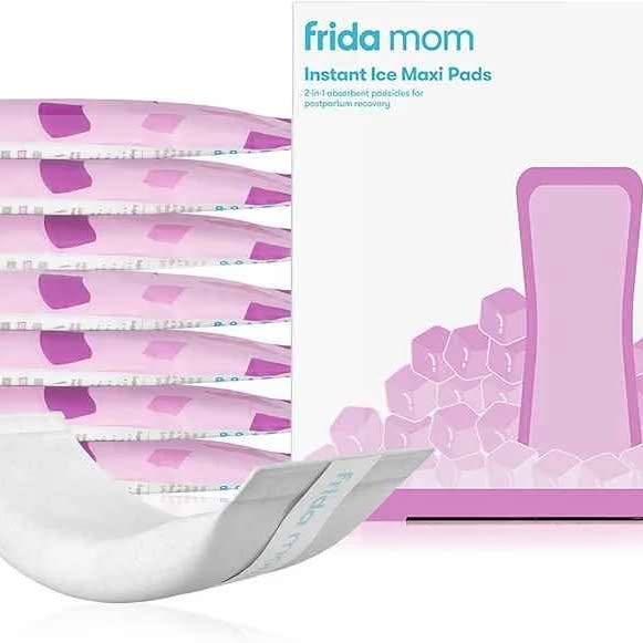 Frida Mom 2 en 1 - almohadillas femeninas posparto, absorbentes, hielo...