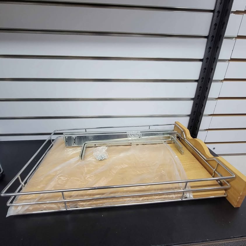 DINDON Pull-Out Cabinet Organizer (14" W x 21" H)