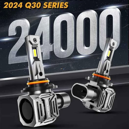 Auxbeam 9006 HB4 Bombillas LED, foco LED de la serie Q30 2024, foco LE...