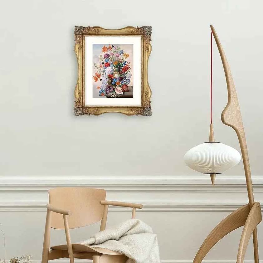 Simon's Shop Picture Frames, 8x10 Baroque Frame with Ornaments and...
