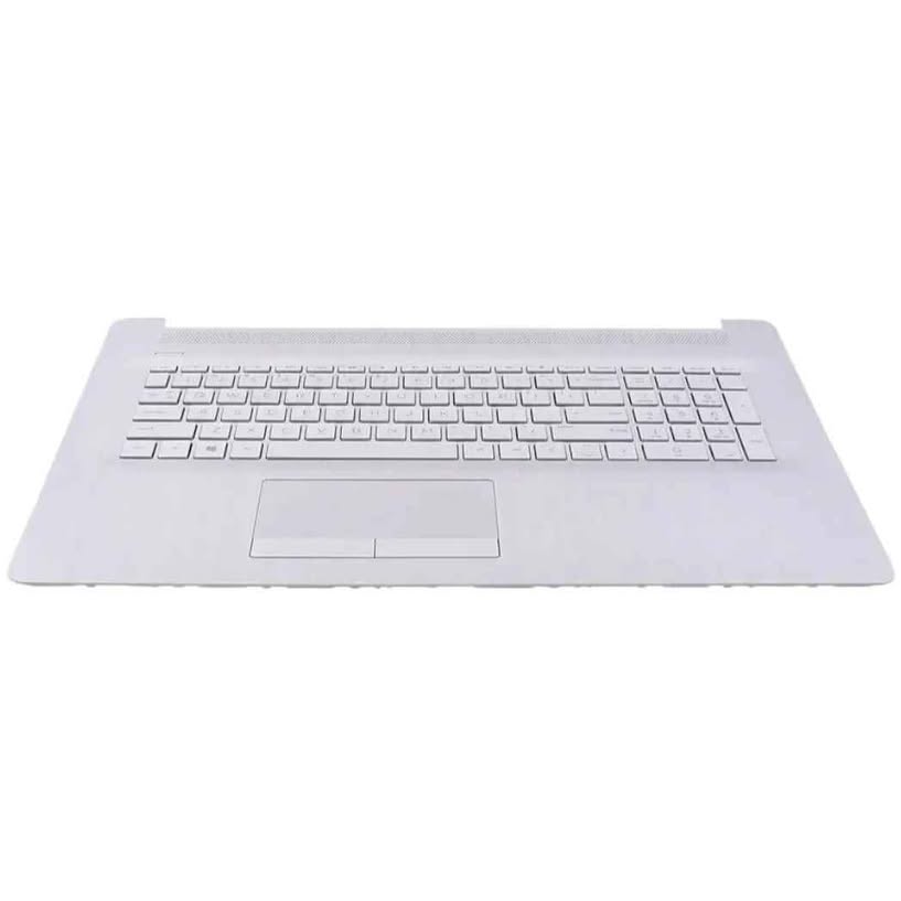 XtremeAmazing Carcasa superior plateada Palmrest L92783-001 con teclad...