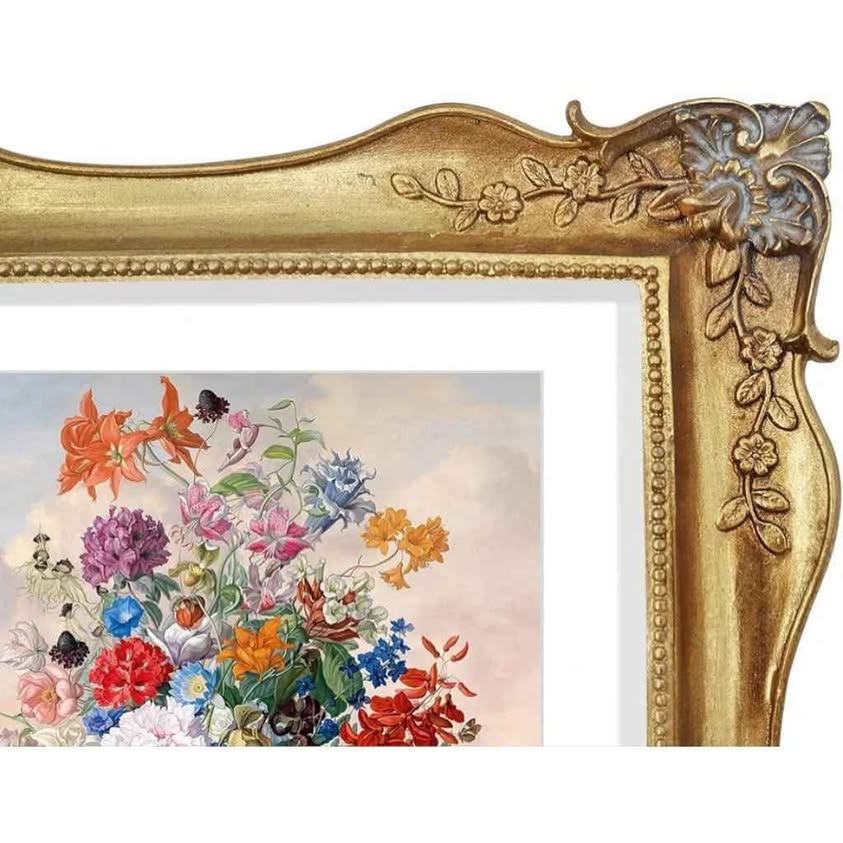 Simon's Shop Picture Frames, 8x10 Baroque Frame with Ornaments and...