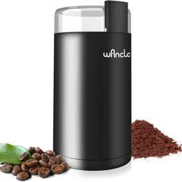 Molinillo Wancle pequeño de café eléctrico, molinillo de especias si...