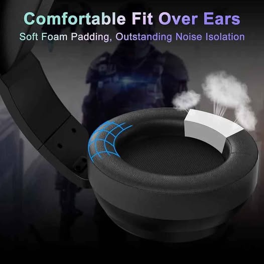 Jeecoo V20U - Auriculares USB Pro para juegos para PC, auriculares de ...
