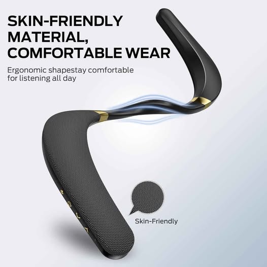 Monster Boomerang - Altavoz Bluetooth con banda para el cuello, inalám...