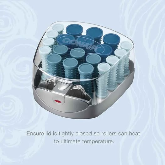 Conair 20 ruleros compactos para cabello de distintos tamaños, Azul/Ve...