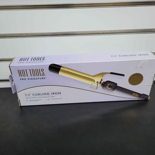 Hot Tools 24K Gold Professional Digital Curling Iron 1-1/4"