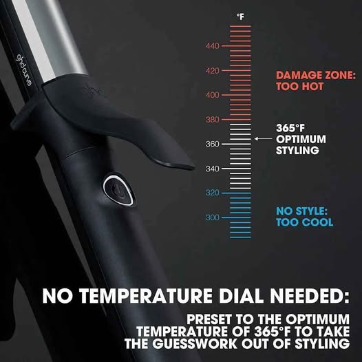 Rizador profesional para el cabello ghd Curve® | Ondas suaves, rizos c...