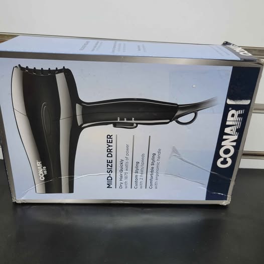 Conair Secador de pelo, secador de pelo mediano de 1875 W.