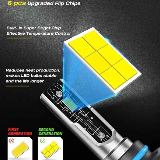 Ursprung Fahren H13 U305 - Bombillas LED para faros delanteros, 12.000...