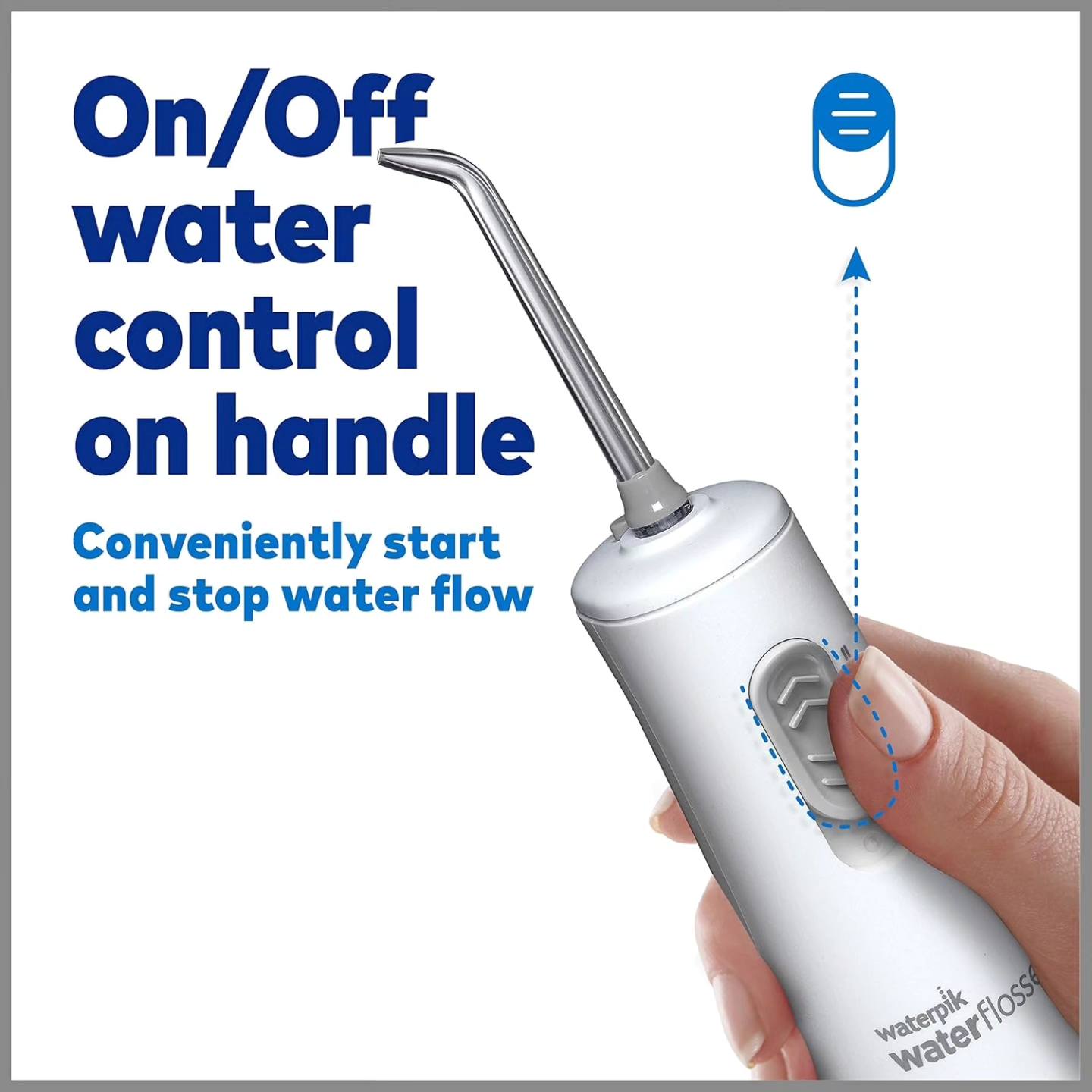 Waterpik - Irrigador inalámbrico. funciona con baterías y es portátil ...