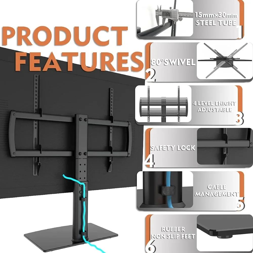 hemudu Soporte universal para TV de 32 hasta 70 pulgadas.