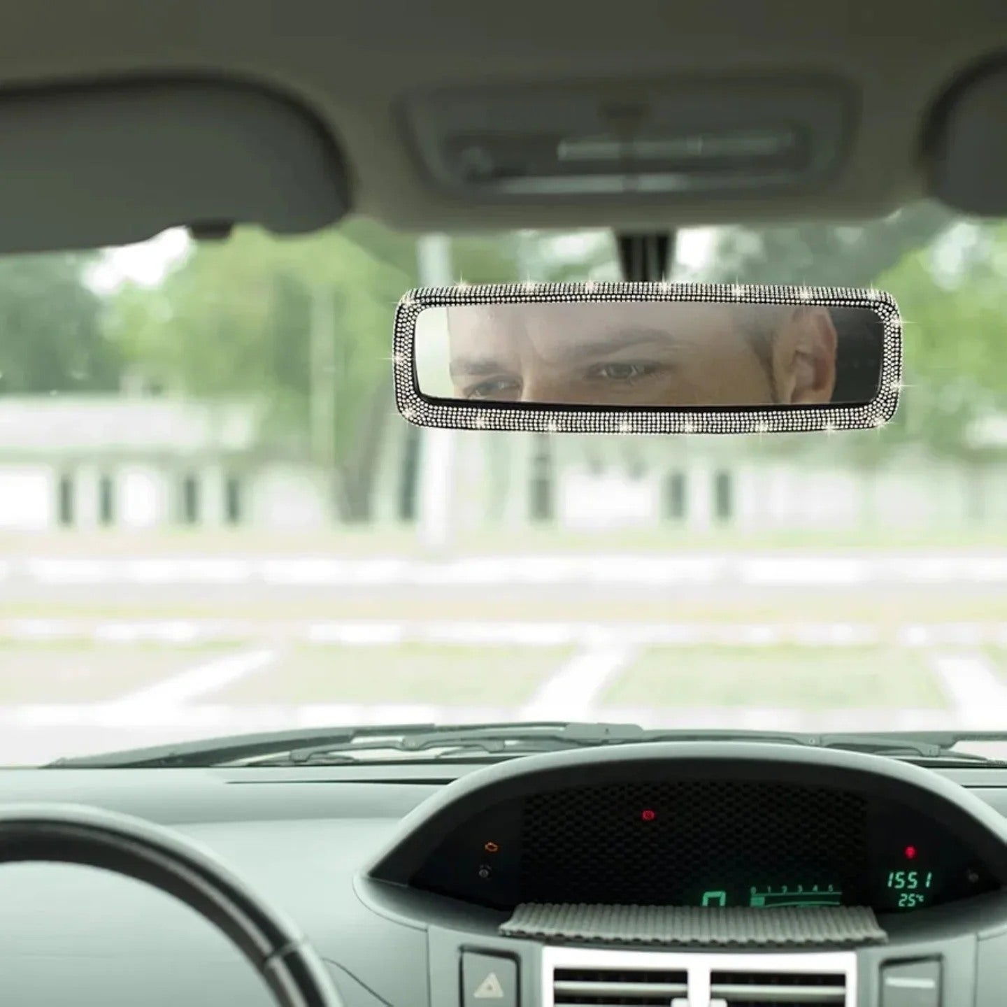 Car Rearview Mirror, Wide Angle Rearview Mirror with...