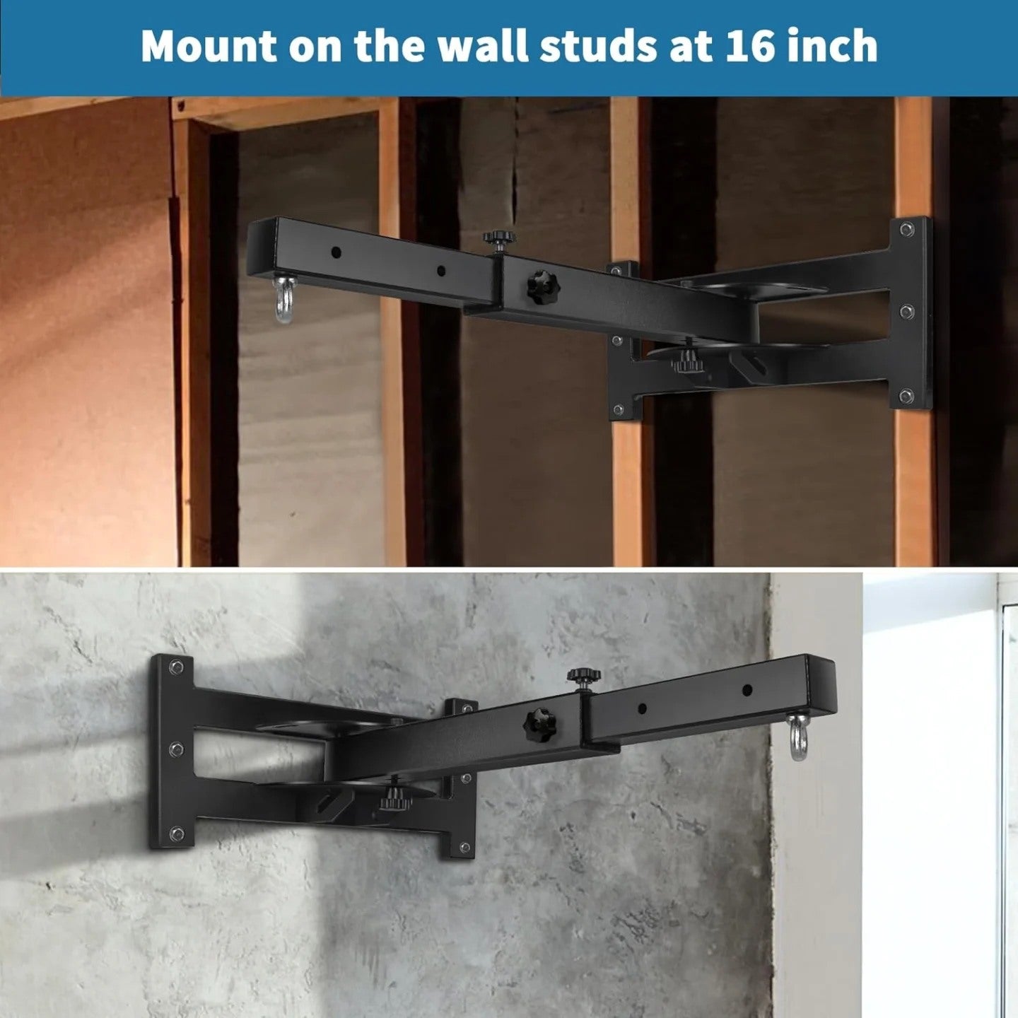 Soporte para colgar en la pared para saco de boxeo pesado, diseño que ...