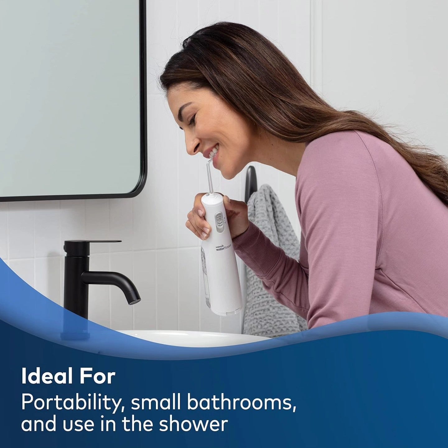 Waterpik - Irrigador inalámbrico. funciona con baterías y es portátil ...
