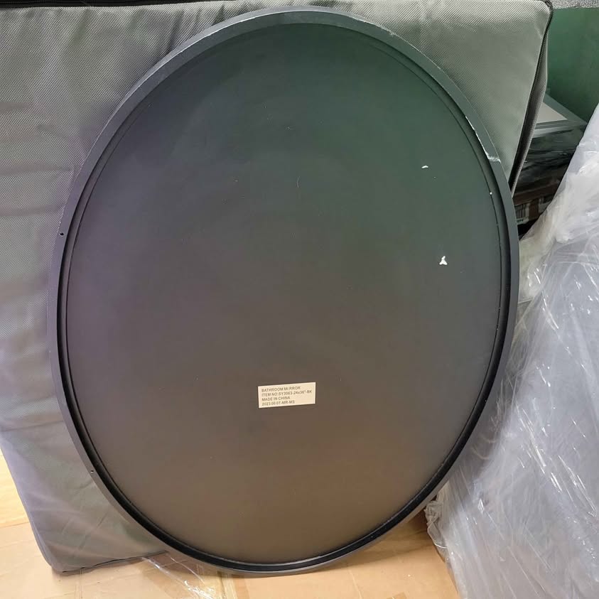 24x36 Inch Oval Bathroom Wall Mirror, Bathroom Mirrors with...