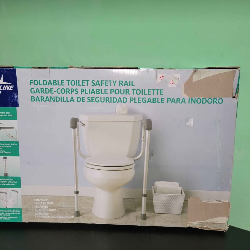 Rieles Medline para la seguridad en el baño medline