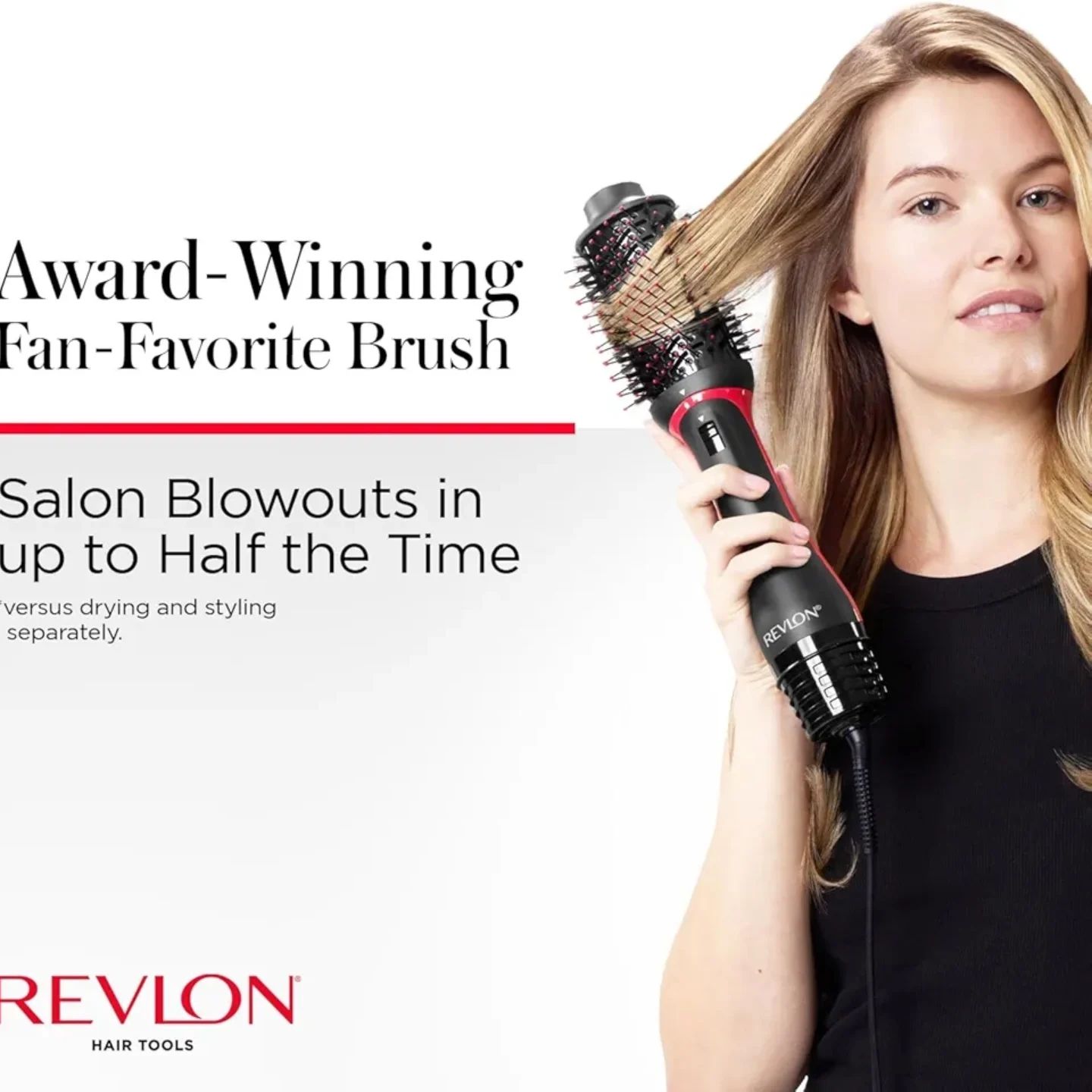 REVLON One-Step Plus 2.0 - Secadora, voluminizador de cabello y cepill...