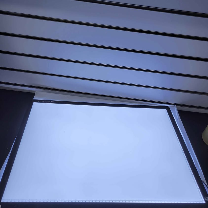 Voilamart Caja de luz LED A2, panel de luz de iluminación, brillo regu...