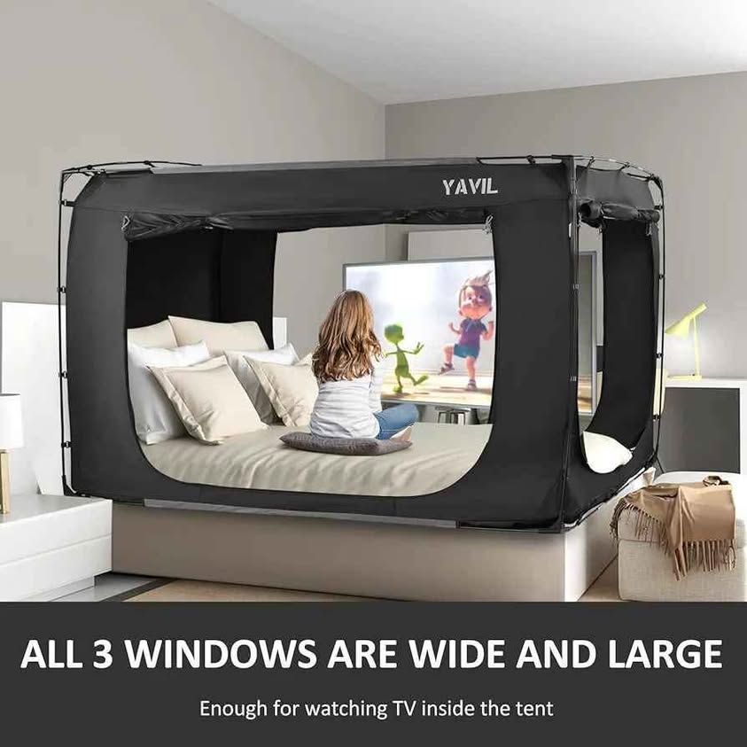 Tienda de campaña para cama tamaño individual, tiendas de campaña port...