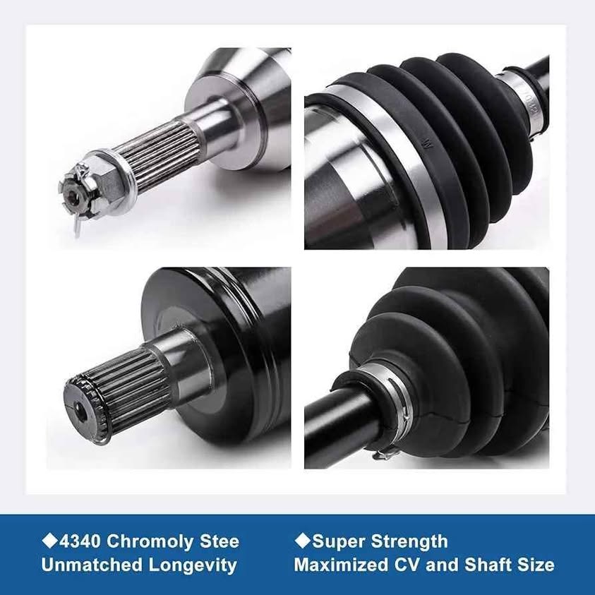 Rear Left Right CV Axle Shaft Compatible with Polaris...