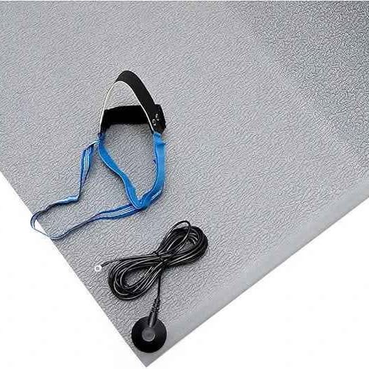 Bertech Kit de alfombrillas ESD para suelo (fabricado en Estados Unido...