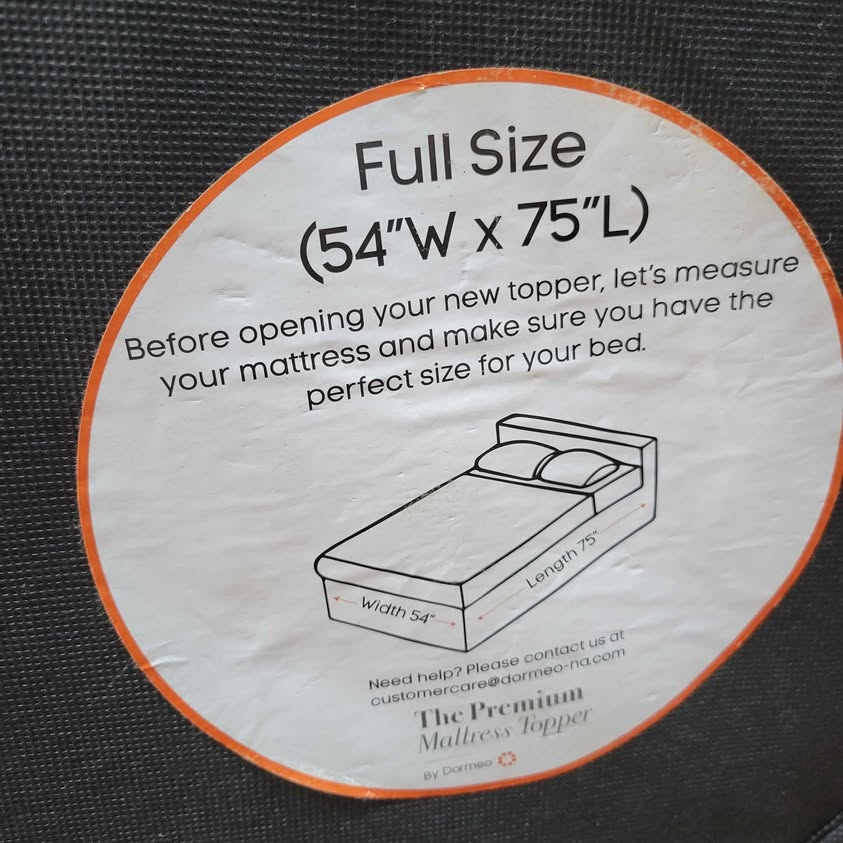 Dormeo - Double Mattress Topper, Octaspring Technology, Cooling...