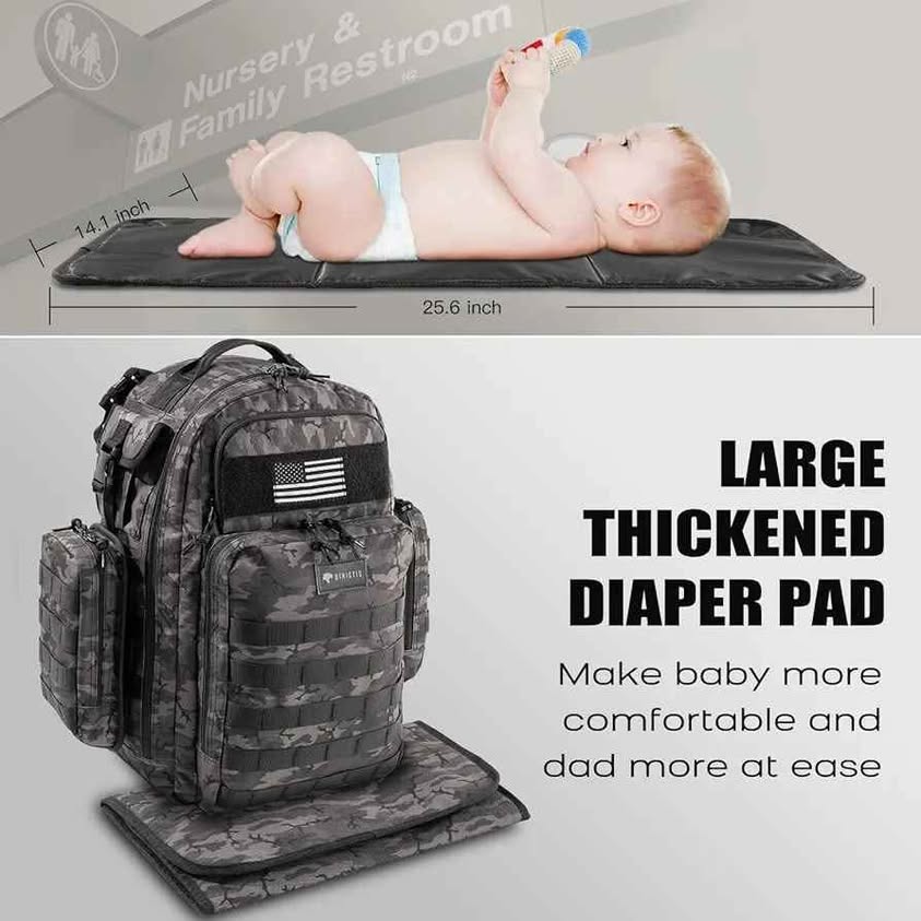 Dinictis Diaper Bag for Dad, Diaper Backpack for Men...