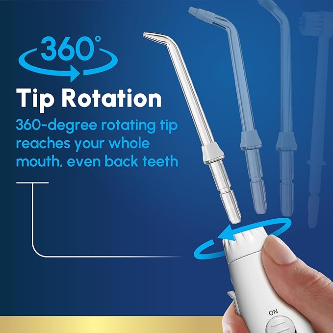 Waterpik Acuario irrigador dental profesional para dientes, encías, ap...