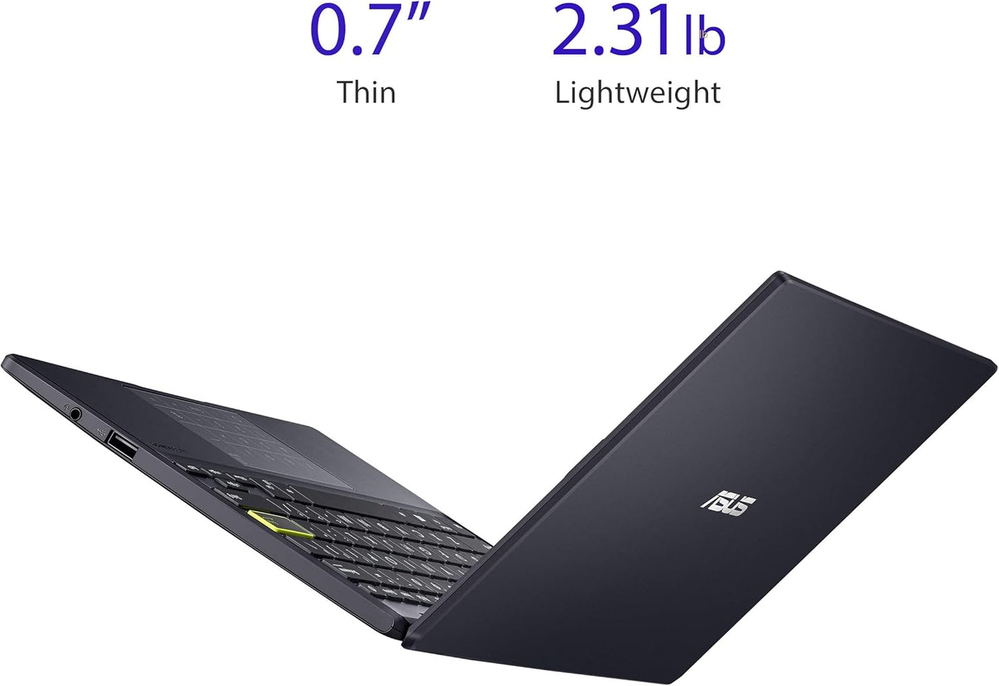 -ASUS - L210 11.6" HD 1366x768 Laptop - Intel Celeron N4020 with 4GB Me...