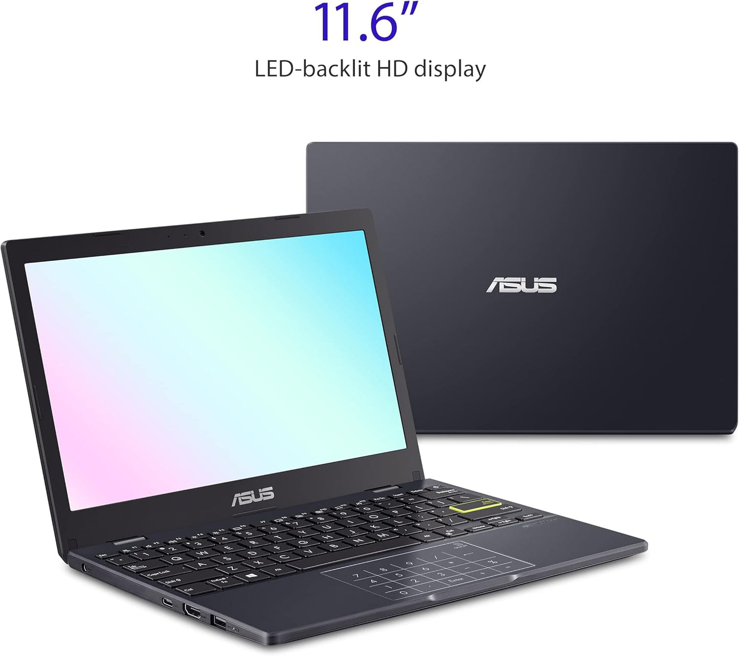 -ASUS - L210 11.6" HD 1366x768 Laptop - Intel Celeron N4020 with 4GB Me...