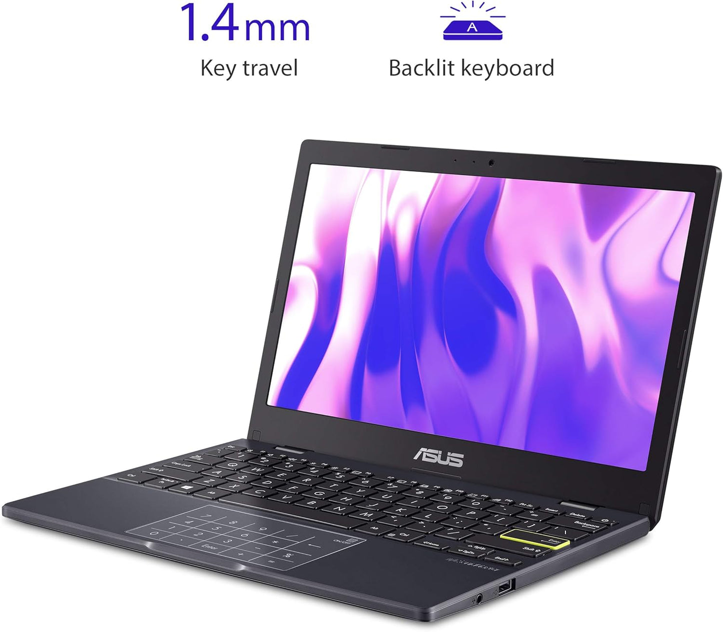-ASUS - L210 11.6" HD 1366x768 Laptop - Intel Celeron N4020 with 4GB Me...