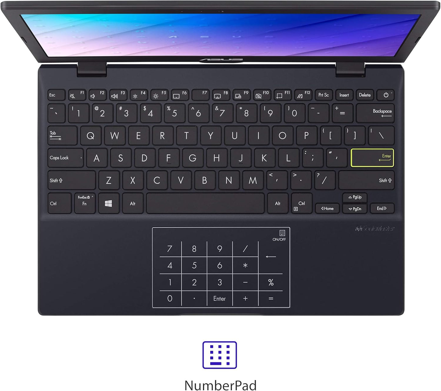 -ASUS - L210 11.6" HD 1366x768 Laptop - Intel Celeron N4020 with 4GB Me...
