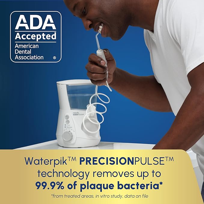 Waterpik Acuario irrigador dental profesional para dientes, encías, ap...