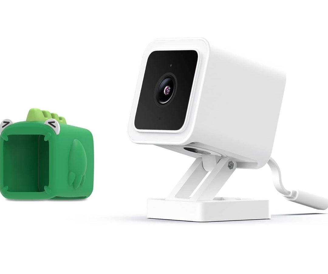 Cámara para mascotas con cable Wyze Cam v3 para gatos y perros, WiFi d...