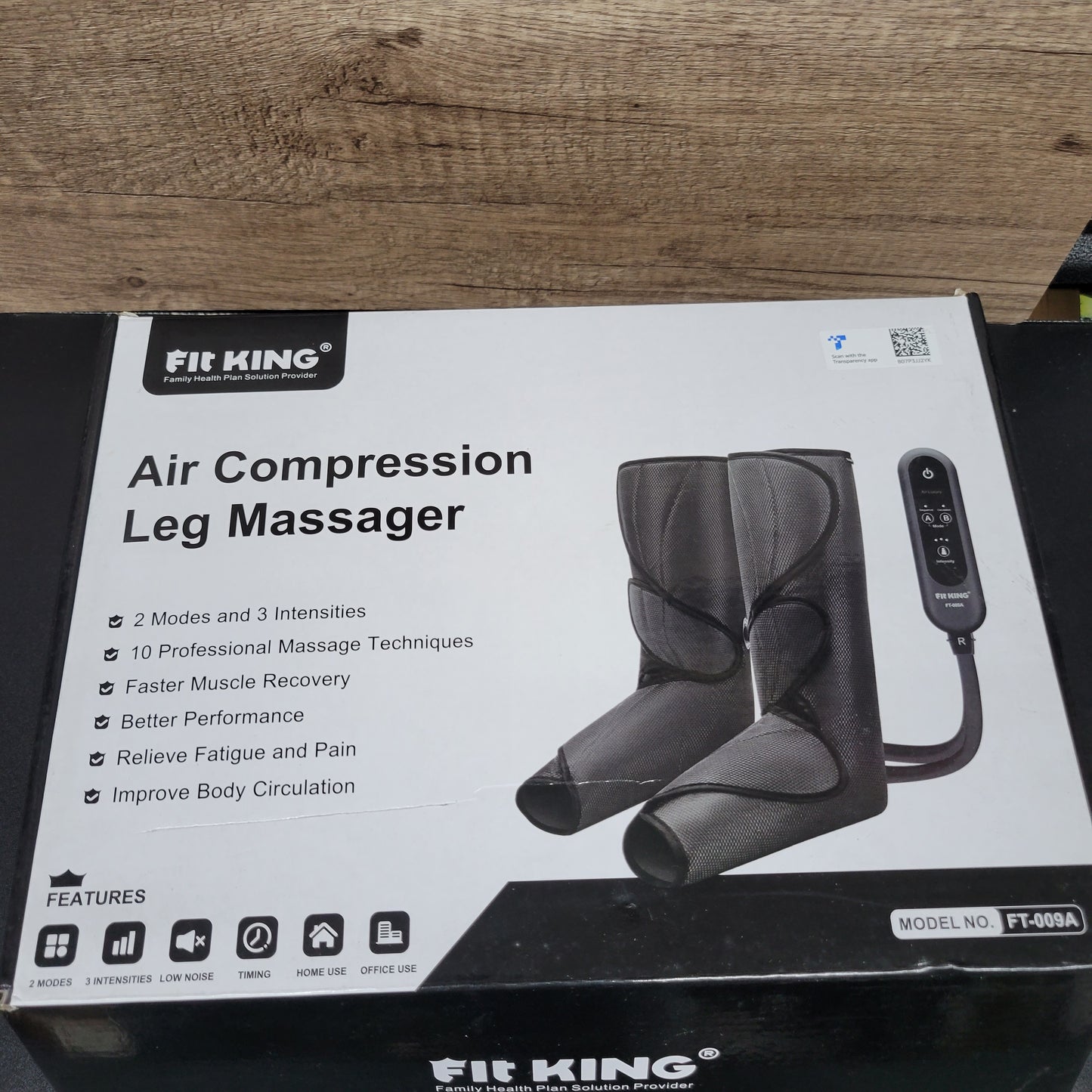 FIT KING Air Leg Massager for Circulation and Relaxation M...