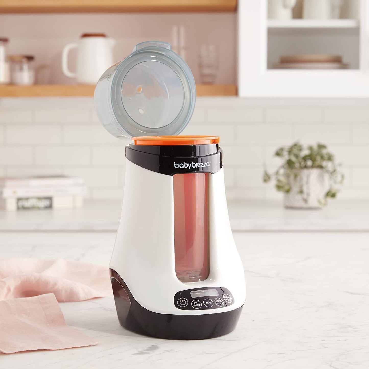 Baby Brezza Calentador inteligente de biberones, calentador de leche m...