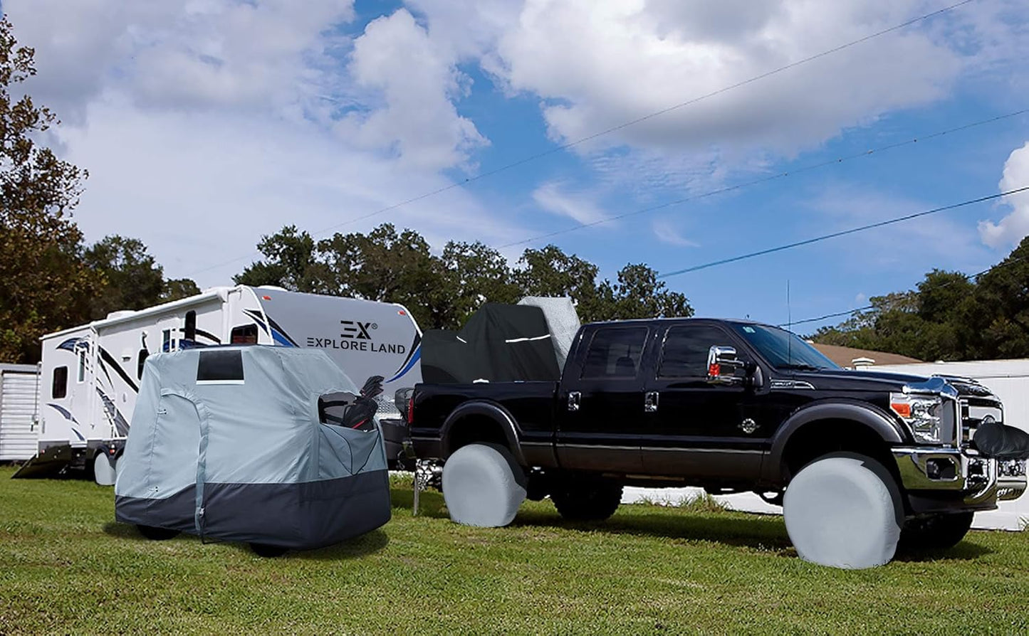 Explore Land Tire Covers for Jeep, Trucks, SUVs, Trailers, and More