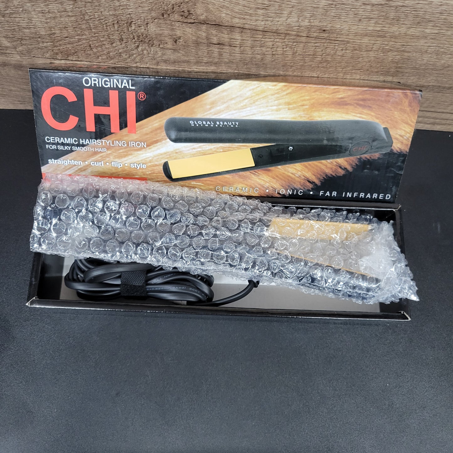 CHI Original plancha plana de 1” para alaciado de cabello, para estili...